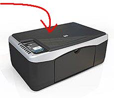 HP F2120 scanner